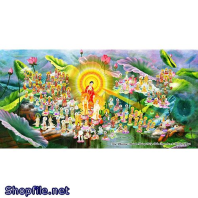 Hình Phật Tây Phương Tiếp Dẫn